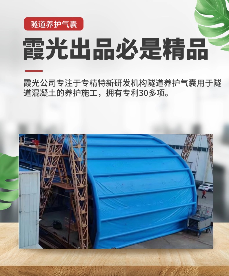 池州高温保湿隧道混凝土养护 高温蒸汽隧道混凝土养护 充气隧道拱
